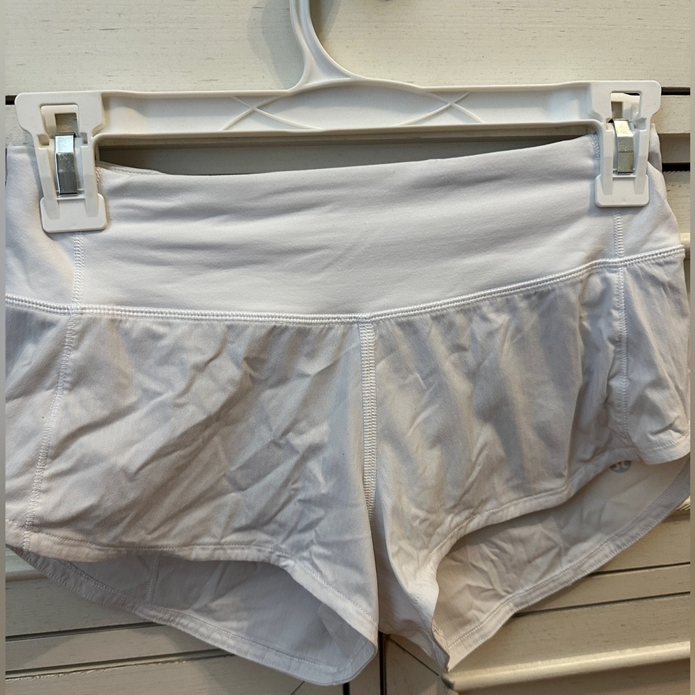 Lululemon speed up shorts size 0